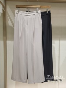 韩国代购女装2024新款夏款 DECO 通勤西装裤 D1F21WSL150
