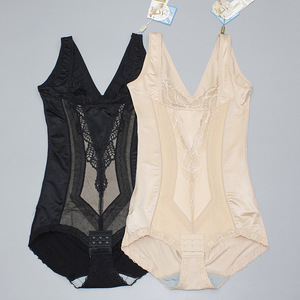 3031女士美体内衣塑身连体衣女三角裤束腰收腹隆胸托胸聚拢秋冬季