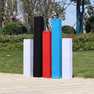 弹力婚庆舞台桁架套加厚包柱子布套活动现场背景架道具布艺罩装饰