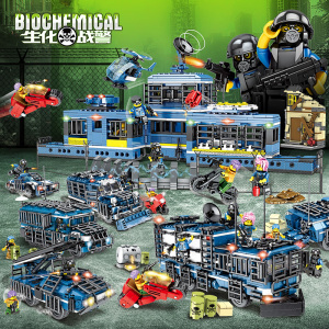 乐高积木生化危机丧尸