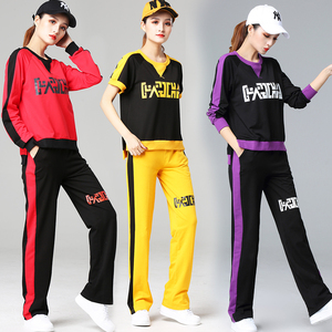 九舞广场舞服装新款套装杨丽萍健身运动装鬼步曳步舞演出跳舞衣服