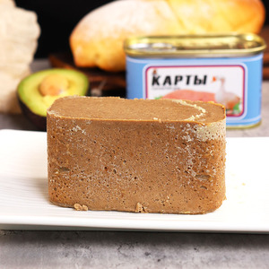 俄罗斯风味鹅肝酱罐头肥鹅肝泥即食俄式美食下饭下酒菜非进口190g