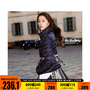 [聚]【关晓彤同款】only新款轻薄短款收腰羽绒服女|119323520