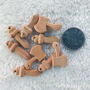 桃木雕刻手工编织diy配件配饰做项链裸件散件多款桃木剑刀斧子