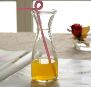 批透明果汁饮品杯饮料瓶柠檬水杯创意矮胖大口奶茶店玻璃杯包邮