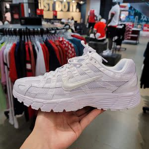 nike耐克p6000 男子运动鞋新款复古老爹鞋休闲鞋cd6404-100纯白