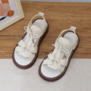 坡跟凉鞋日系软妹