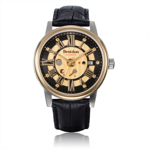 邦顿bd7109g新款时尚机械手表钢带男表