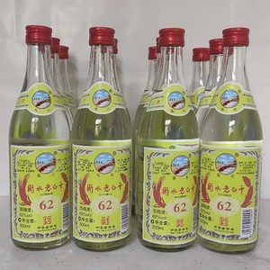 衡水酒老白干绿标62度国产白酒特价6/12瓶装高度纯粮食老白干香型