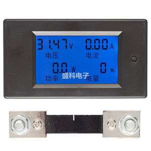 直流电力监测仪12V48V72V84V电压电流功率电能测量仪表20A50A100A
