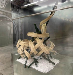 竹编竹排竹条半成品婚庆园艺餐厅展厅装饰创艺设计造景编织竹篾条