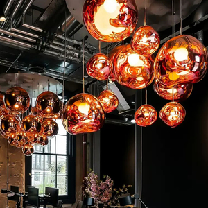 意大利火山熔岩吊灯设计师创意个性餐厅吧台服装店咖啡厅装饰吊灯