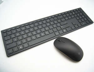 HP惠普高端商用超薄静音无线巧克力键盘鼠标套装台式电脑办公家用