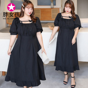 加肥加大码仙女裙显瘦