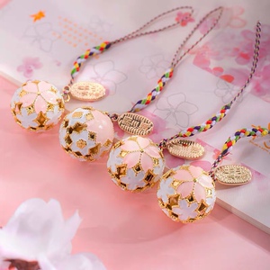 现货日本清水寺樱花铃铛水音铃福袋小挂件挂饰吊坠