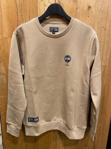 香港专柜 izzue army 21秋冬男款刺绣字母圆标徽章套头卫衣3113