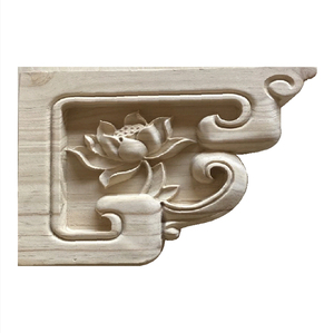 定制东阳木雕实木牛腿雀替梁托仿古门窗花格柱头吊柱新中式松木