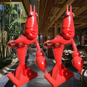 小龙虾模型仿真摆件饭店