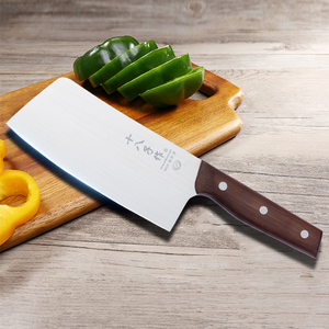 正品十八子作菜刀切片刀小号家用女士厨房不锈钢超快锋利片刀18字