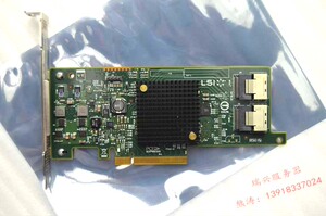 LSI 9207 9205 9217-8i PCI-E HBA 6G 2308群晖ESXi iT通道卡9211