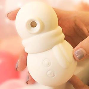 900人付款淘宝小雪人吮吸秒潮私处按摩女用阴帝吸舔自