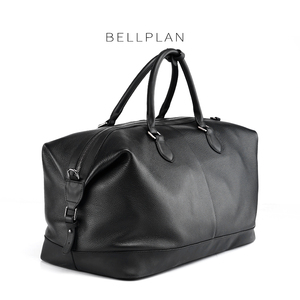 BELLPLAN男士商务旅行包旅行袋真皮大容量手提包拎包旅游包时尚
