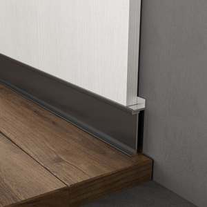 持雍墙面贴瓷砖扫脚线石膏板收口条金属条踢脚线暗装地脚线地角线