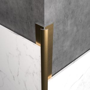 收边条瓷砖阳角线包边封边条墙角条收口条墙砖铝合金属条装饰黑色