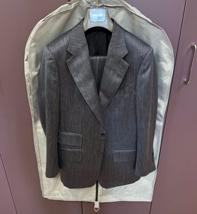 tom ford汤姆福特男士羊毛丝绸亚麻混纺套西男装商务正装西服套装