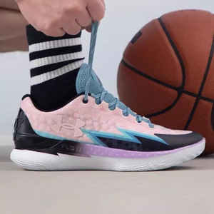 正品安德玛男鞋curry 1 库里 场上实战低帮篮球鞋3026278-400-401