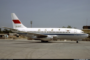 1:400波音737-200 caac纸模型boeing客机中国民航涂装