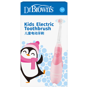 布朗博士 儿童电动牙刷 水果味牙膏
