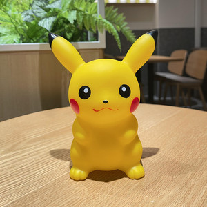 皮卡丘储钱罐精灵宝可梦 口袋妖怪 神奇宝贝摆件 公仔存钱罐礼品