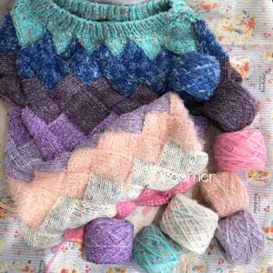 梦想家混线版我爱你白桦恩彩毛衣配线