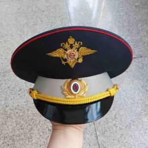 苏联内务部交通警察帽 头围59cm 182