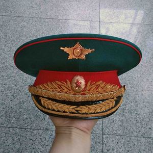 苏联陆军将官将军礼服帽 1985年制 头围55cm 94