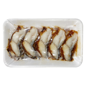 蒲烧鳗鱼片鳗鱼速冻烤鳗日料寿司饭团6g 20片/包 商用摆摊 10包邮