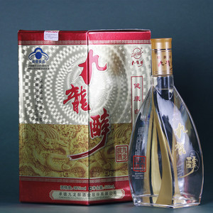 承德丰宁九龙醉36度金九龙拧劲龙浓香型健康白酒500ml单瓶礼盒装