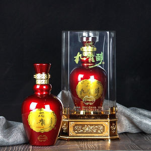 承德丰宁九龙醉38度吉祥如意纯粮浓香型低度白酒500ml单瓶礼盒装