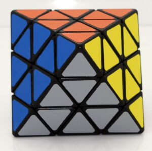 蓝蓝八轴八面魔方 ll转面正八面体魔方 蓝蓝异形魔方 包邮