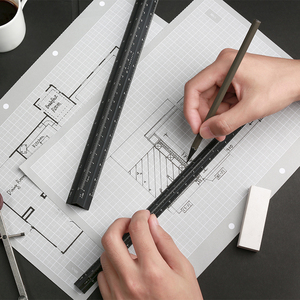 创意多功能尺建筑师的比例尺 给空间设计师的礼物