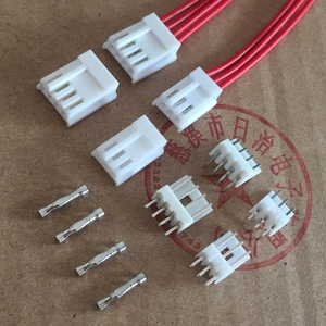 JVC/小三P/小四P(HX25024) 2.54连接器电子线束 接插件3P/4P 10个