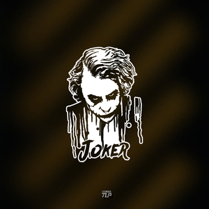 tlp镂空车贴 dc蝙蝠侠小丑joker电影希斯莱杰行李箱防水车门贴纸