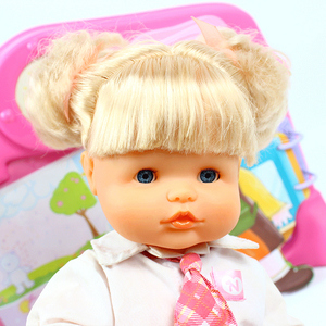 双11特惠包邮西班牙nenuco16寸42cm洋娃娃会眨眼全身软胶