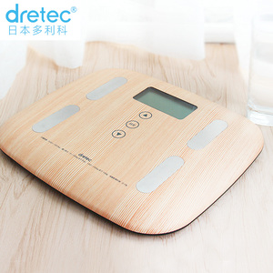 上海现货日本多利科DRETEC高精度电子称人体健康体重秤成人儿童