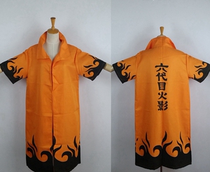 【小l的动漫小铺】火影忍者cos 六代目鸣人披风 六代目披风cos