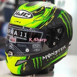 hjc rpha 11 pro cal crutchlow 35 motogp 鬼爪头盔 原厂正品