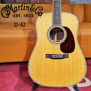 martin马丁d-42 美产民谣吉他41寸木吉他d42专业全单板吉它单板琴