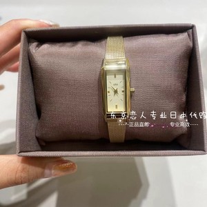 日本代购ete 不锈钢 小巧 手表 女表