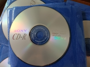 sony/索尼CD/DVD刻录光盘 700MB空白光碟50片装送袋子包邮音乐CD